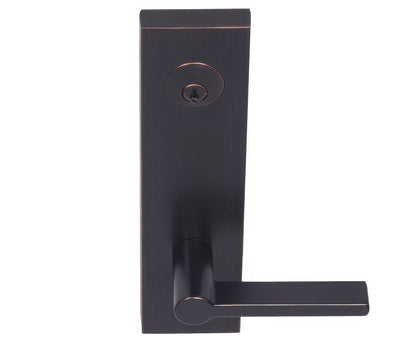 Better Home Products BP01DEA Hillsborough Deadbolt with Passage Door Lever.