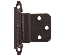 Amerock BPR3417 Functional Hardware 3/8" Inset Non Self Closing Face Mount Hinge