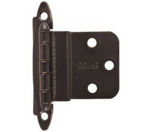 Amerock BPR3417 Functional Hardware 3/8" Inset Non Self Closing Face Mount Hinge.