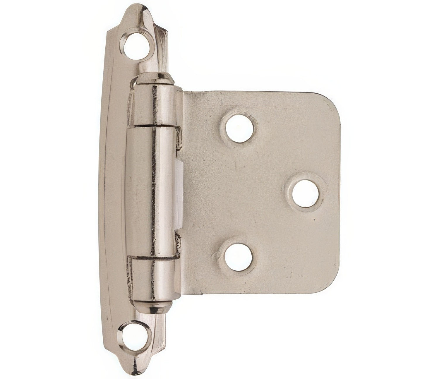 Amerock BPR3429 Functional Hardware Steel 2 Pack Variable Overlay Self Closing Face Mount Hinge