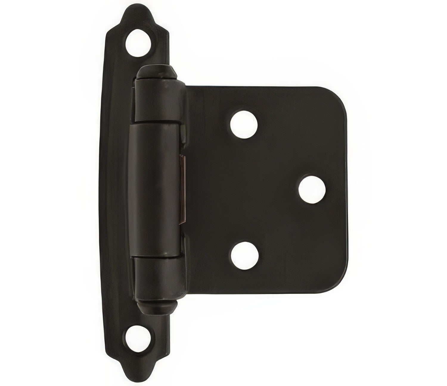 Amerock BPR3429 Functional Hardware Steel 2 Pack Variable Overlay Self Closing Face Mount Hinge