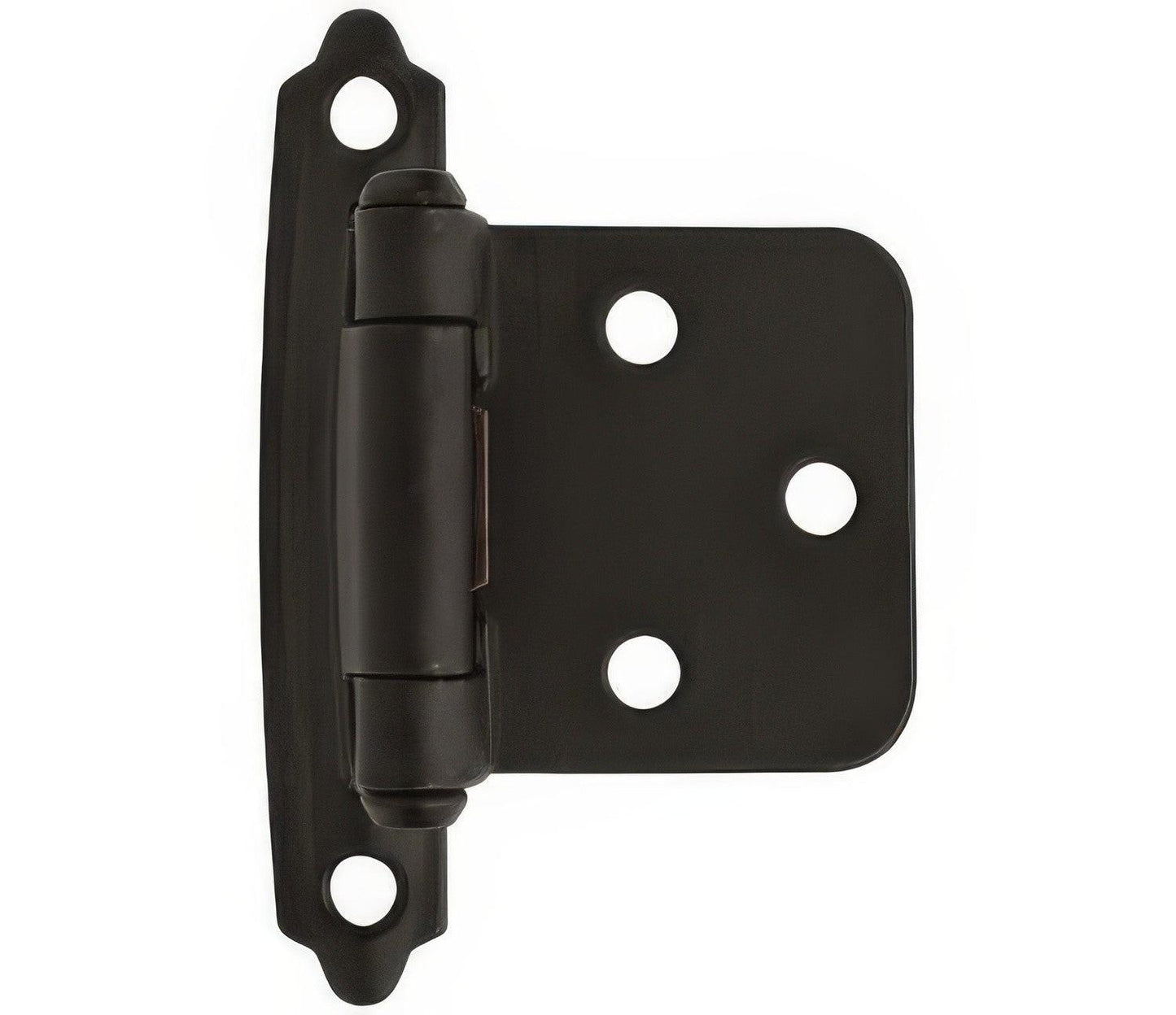 Amerock BPR3429 Functional Hardware Steel 2 Pack Variable Overlay Self Closing Face Mount Hinge