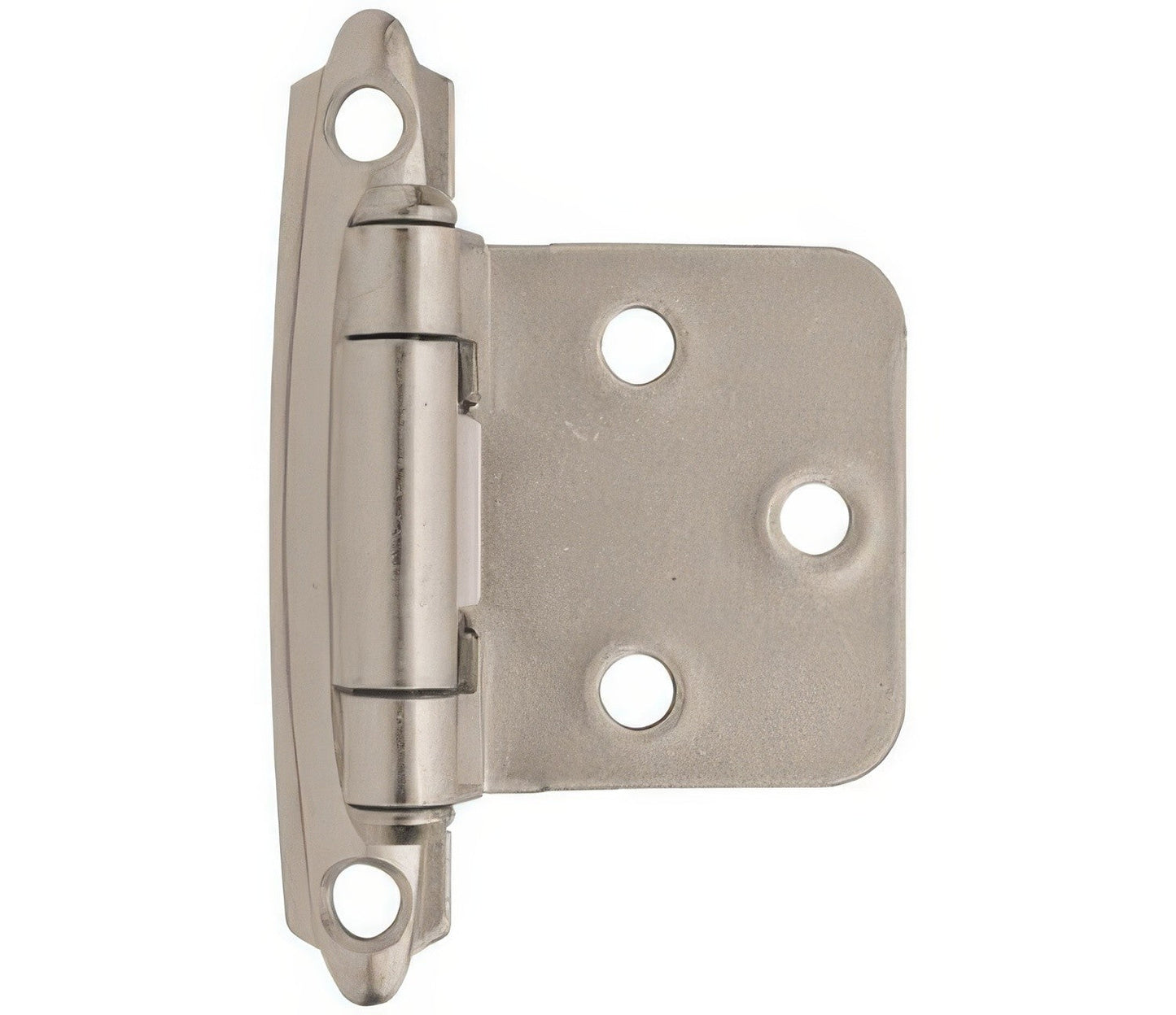 Amerock BPR3429 Functional Hardware Steel 2 Pack Variable Overlay Self Closing Face Mount Hinge