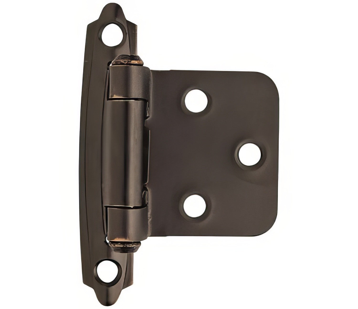 Amerock BPR3429 Functional Hardware Steel 2 Pack Variable Overlay Self Closing Face Mount Hinge