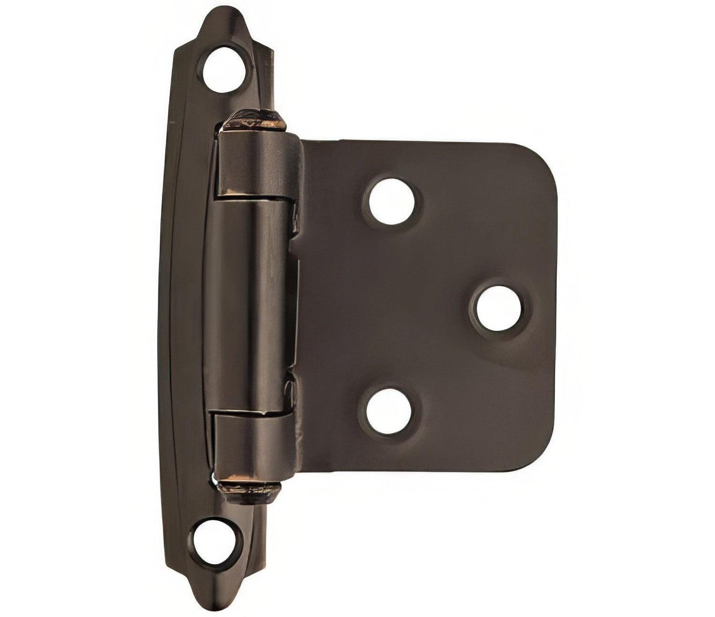 Amerock BPR3429 Functional Hardware Steel 2 Pack Variable Overlay Self Closing Face Mount Hinge