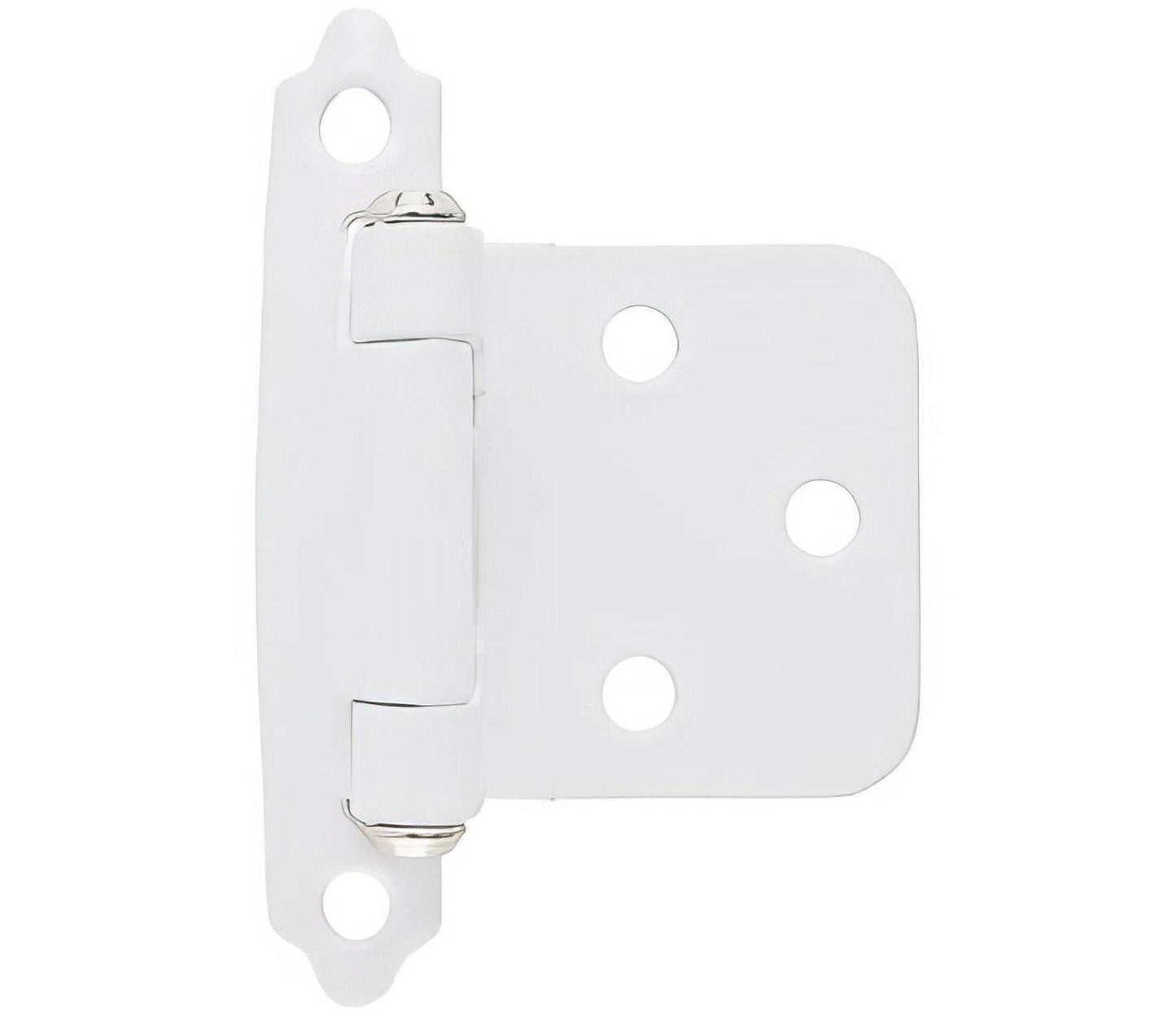 Amerock BPR3429 Functional Hardware Steel 2 Pack Variable Overlay Self Closing Face Mount Hinge