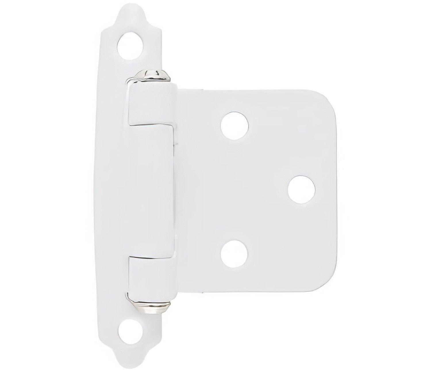 Amerock BPR3429 Functional Hardware Steel 2 Pack Variable Overlay Self Closing Face Mount Hinge