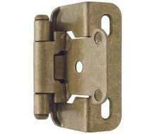Amerock BPR7550 Functional Hardware 1/2" Steel 2 Pack Overlay Self Closing Partial Wrap Hinge