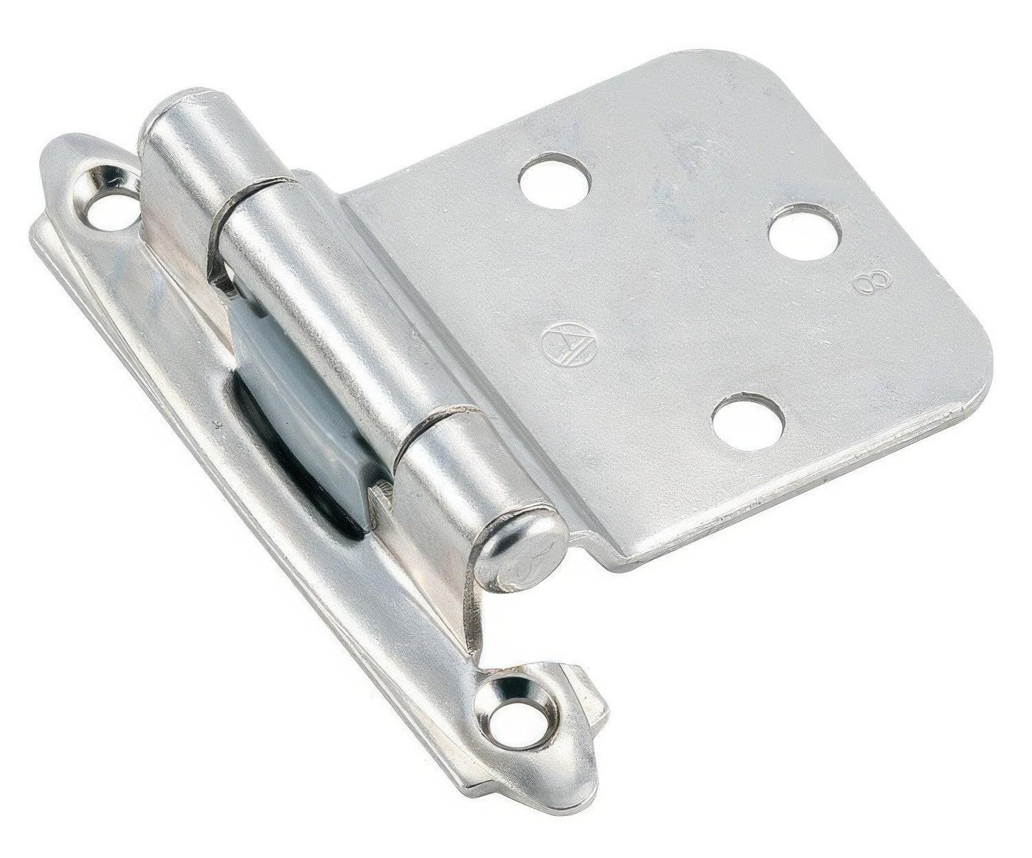 Amerock BPR7630 Functional Hardware Variable Overlay Self-Closing Bevel Hinges