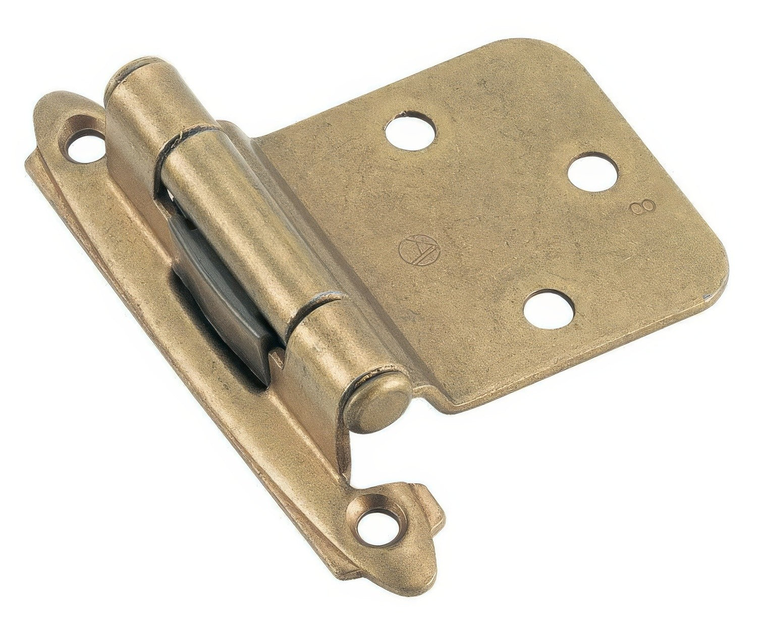 Amerock BPR7630 Functional Hardware Variable Overlay Self-Closing Bevel Hinges