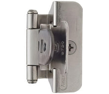 Amerock BPR8701 Functional Hardware 1/4" Steel 2 Pack Overlay Double Demountable Hinge