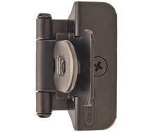 Amerock BPR8701 Functional Hardware 1/4" Steel 2 Pack Overlay Double Demountable Hinge.