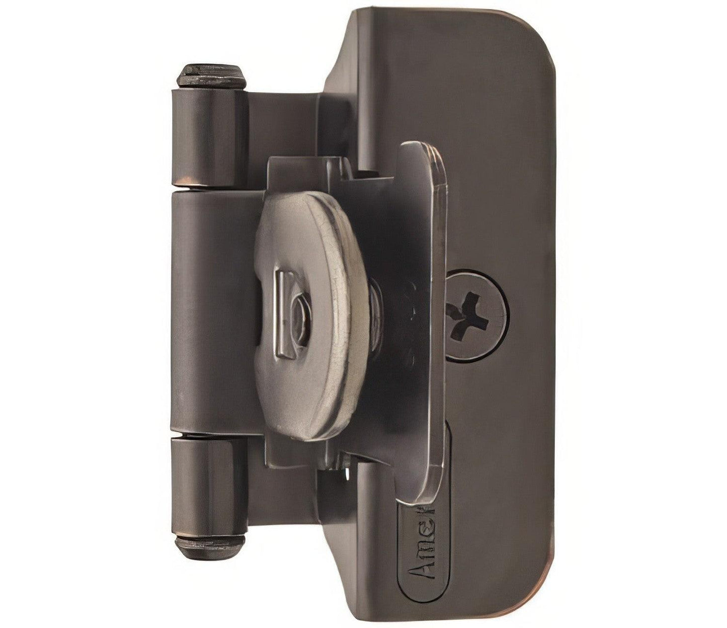 Amerock BPR8701 Functional Hardware 1/4" Steel 2 Pack Overlay Double Demountable Hinge