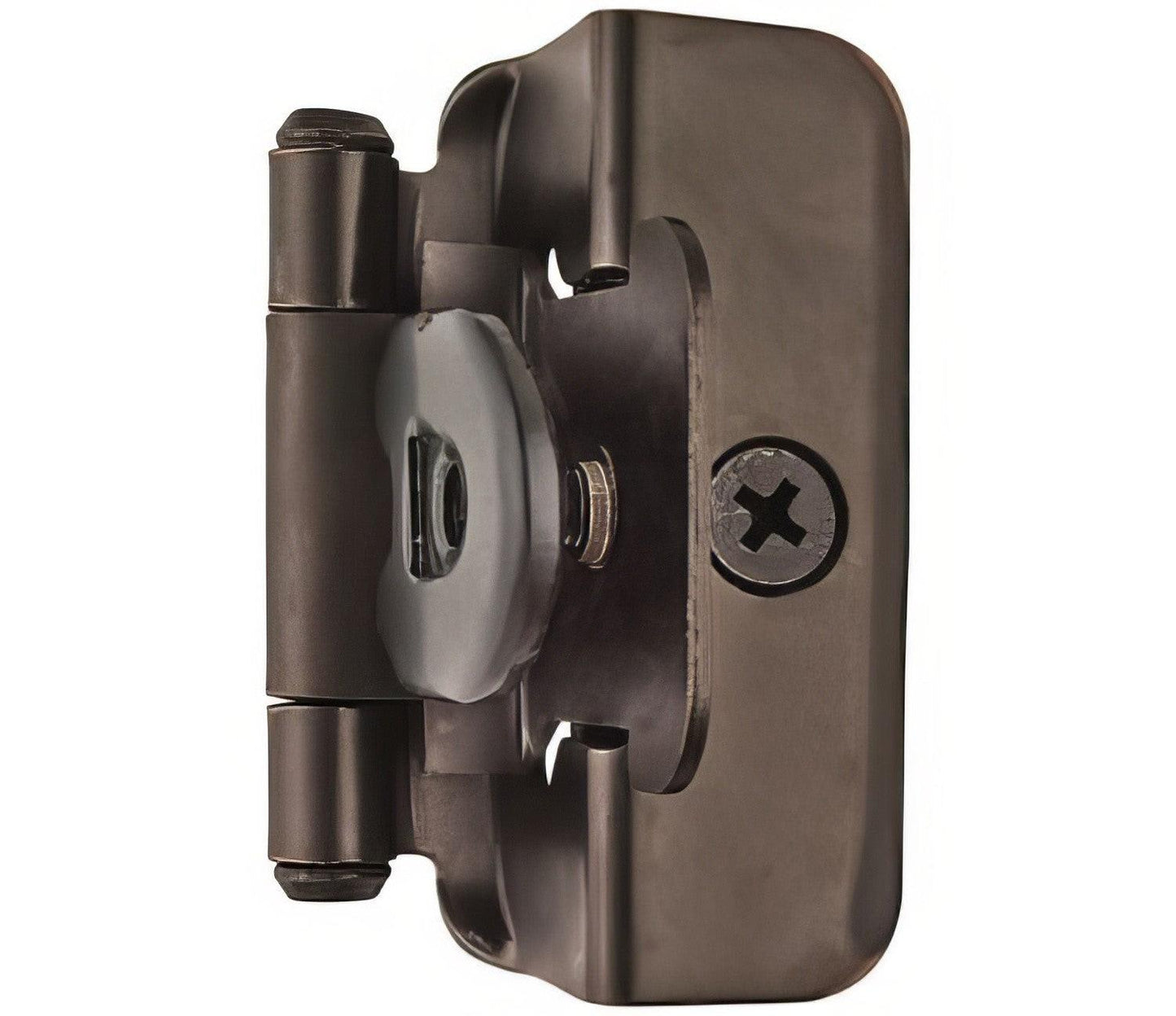 Amerock BPR8704 Functional Hardware 1/2" Steel 2 Pack Overlay Double Demountable Hinge