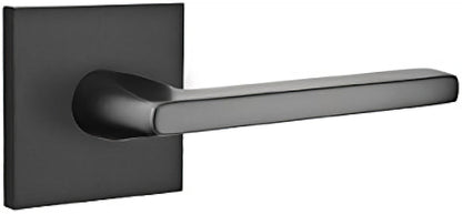 Emtek C5110HLOUS Helios Lever Passage with Square Rose and CF Mechanism