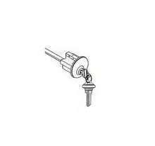 Better Home Products CCYLDBLT SC1 Deadbolt Cylinder Assembly with 2 Keys