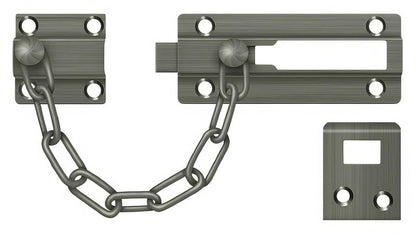 Deltana CDG35 7" Door Security Chain Door Bolt
