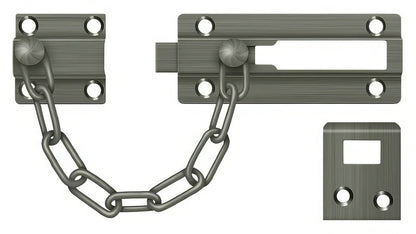 Deltana CDG35 7" Door Security Chain Door Bolt