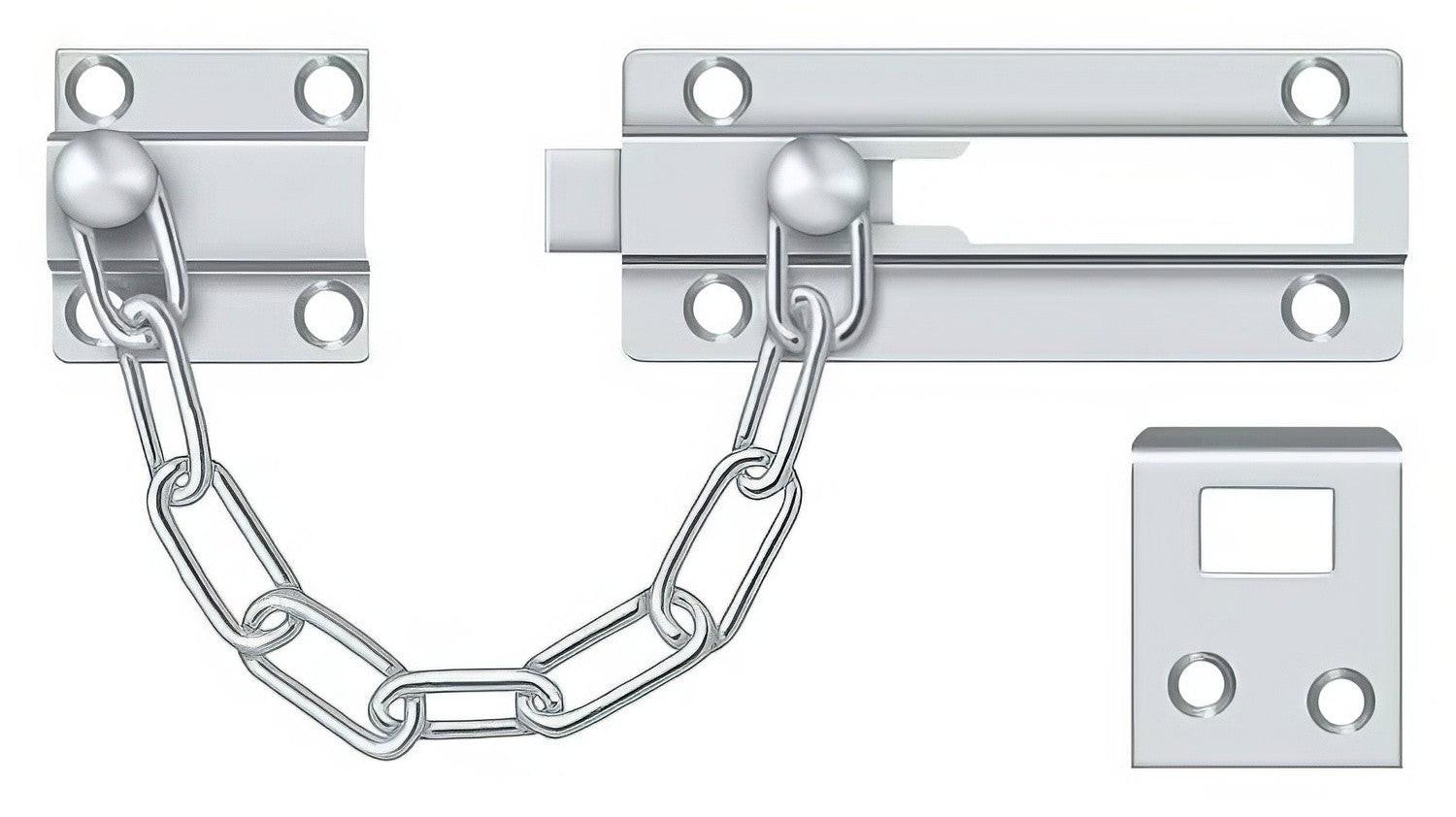 Deltana CDG35 7" Door Security Chain Door Bolt