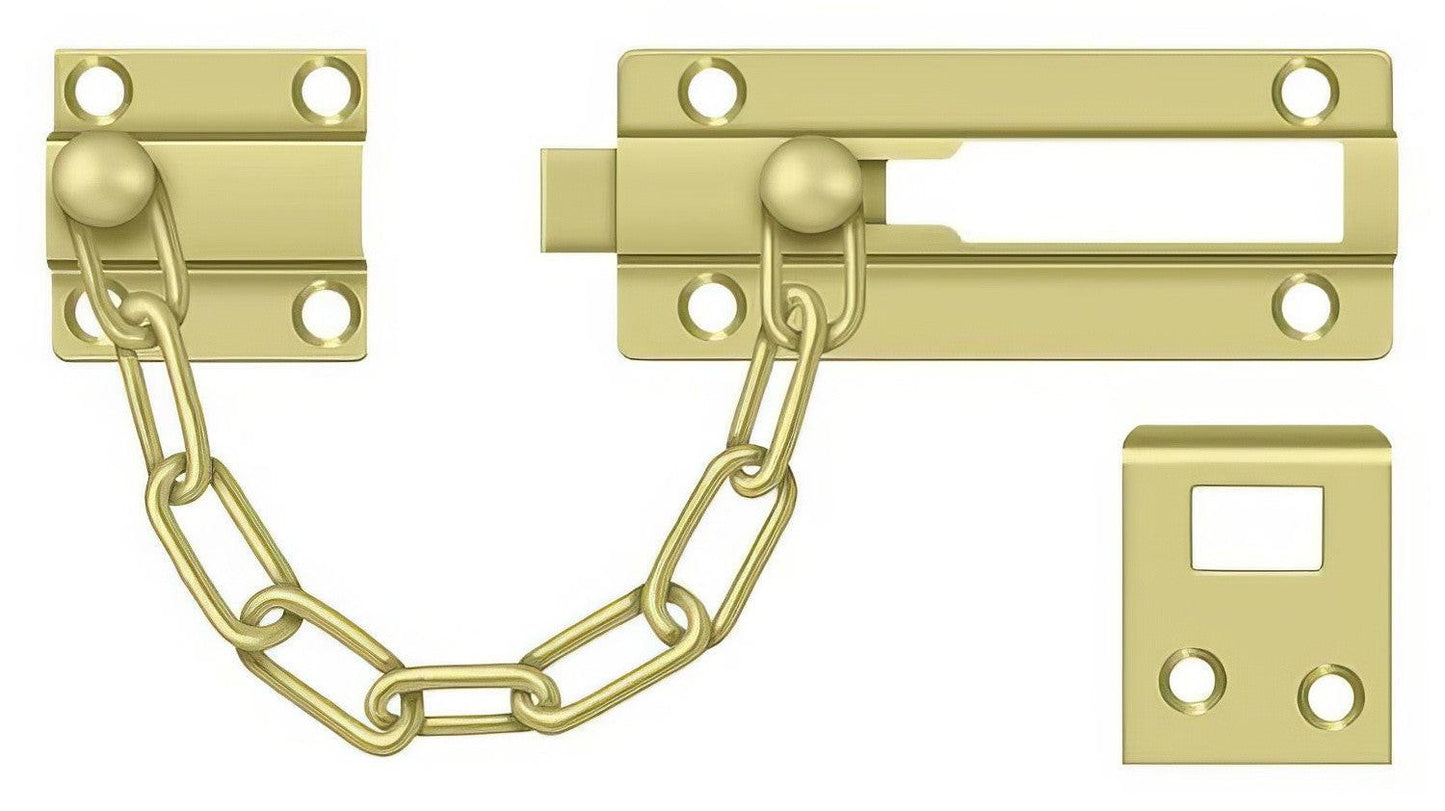 Deltana CDG35 7" Door Security Chain Door Bolt