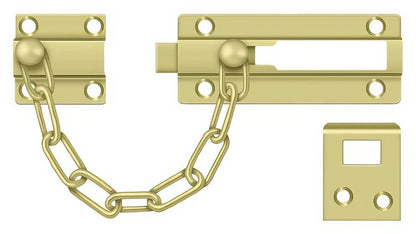 Deltana CDG35 7" Door Security Chain Door Bolt