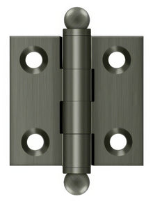 Deltana CH1515 1-1/2" x 1-1/2" Hinge with Ball Tip Finials