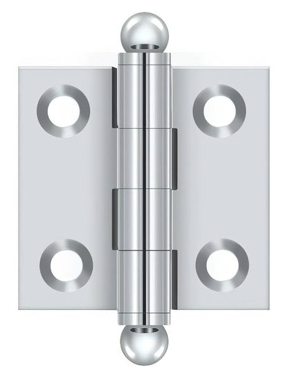 Deltana CH1515 1-1/2" x 1-1/2" Hinge with Ball Tip Finials