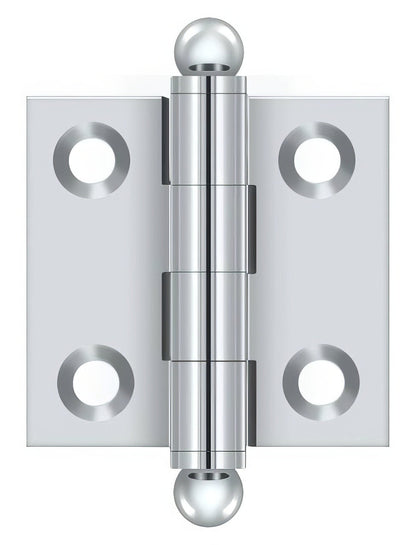 Deltana CH1515 1-1/2" x 1-1/2" Hinge with Ball Tip Finials