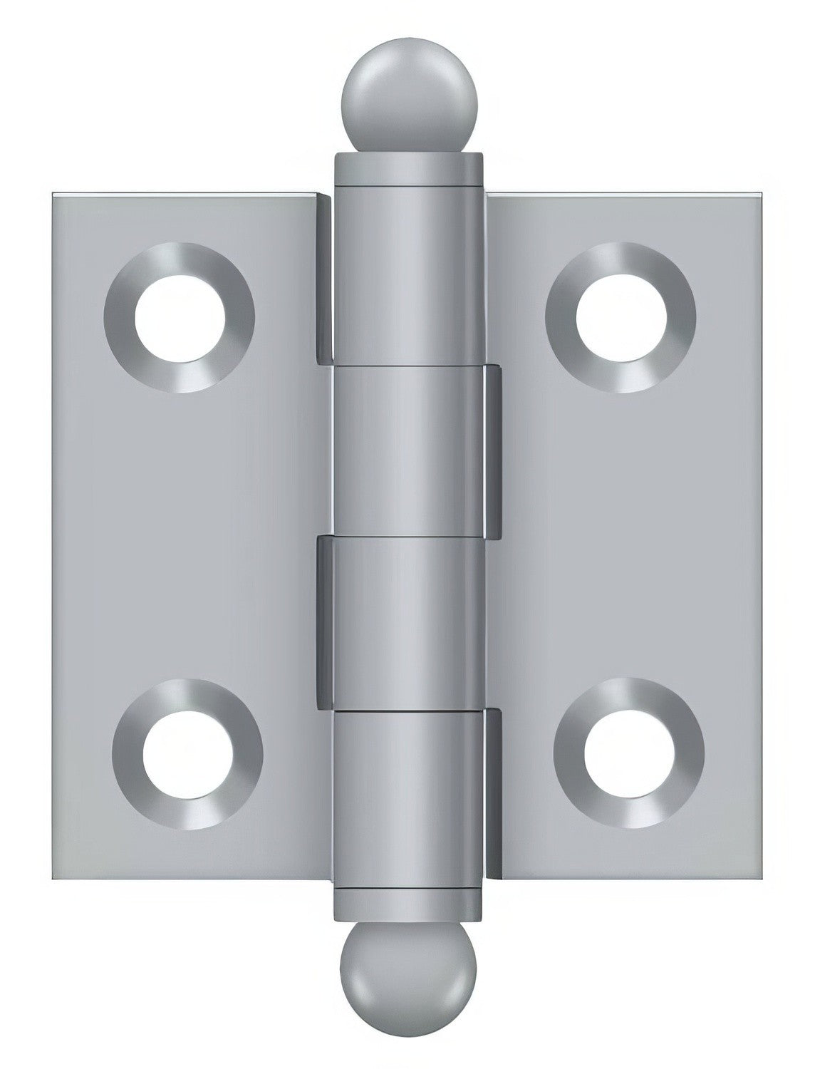 Deltana CH1515 1-1/2" x 1-1/2" Hinge with Ball Tip Finials