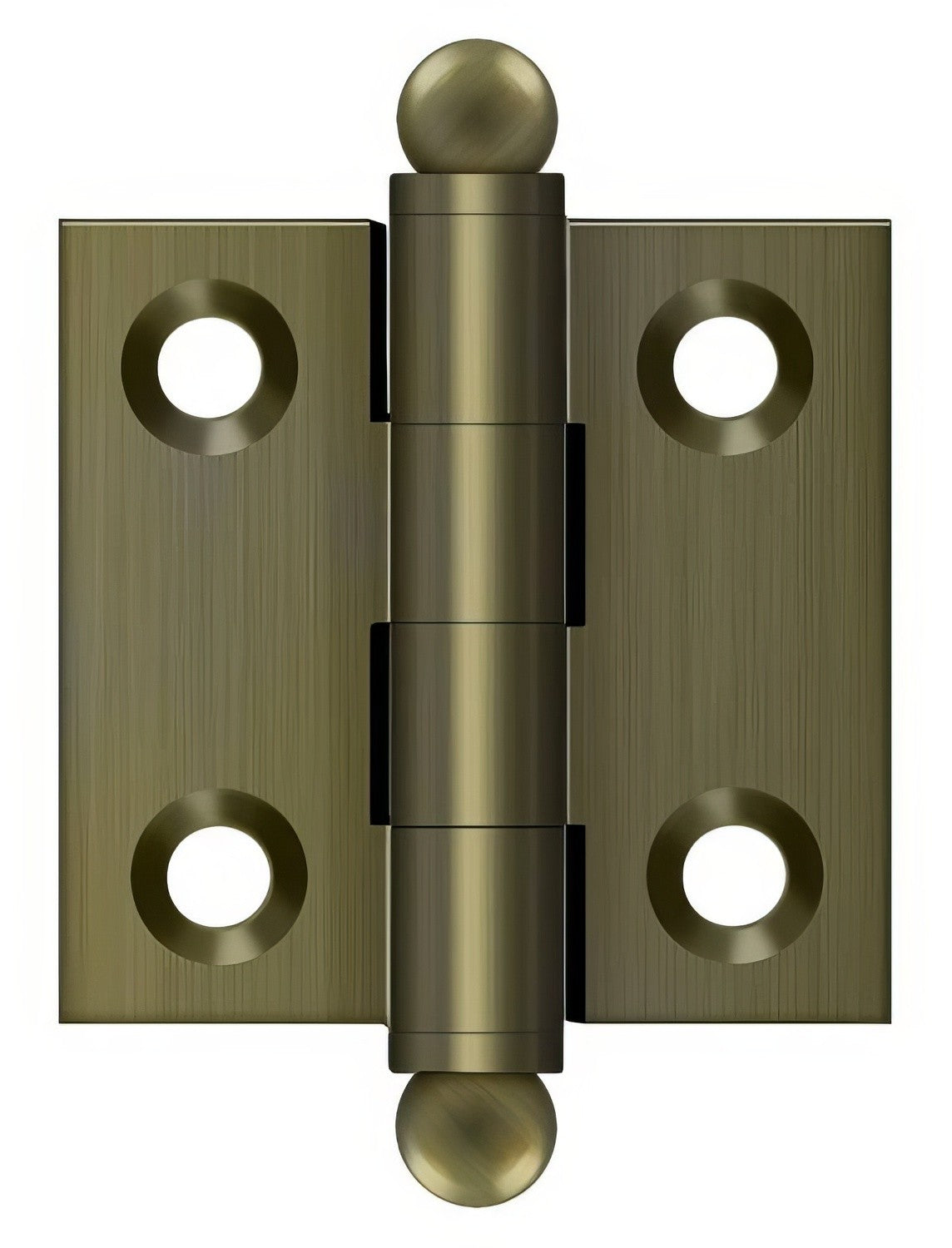 Deltana CH1515 1-1/2" x 1-1/2" Hinge with Ball Tip Finials