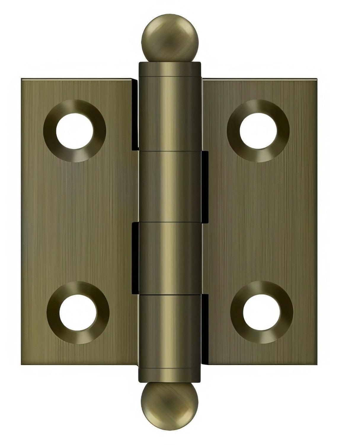Deltana CH1515 1-1/2" x 1-1/2" Hinge with Ball Tip Finials