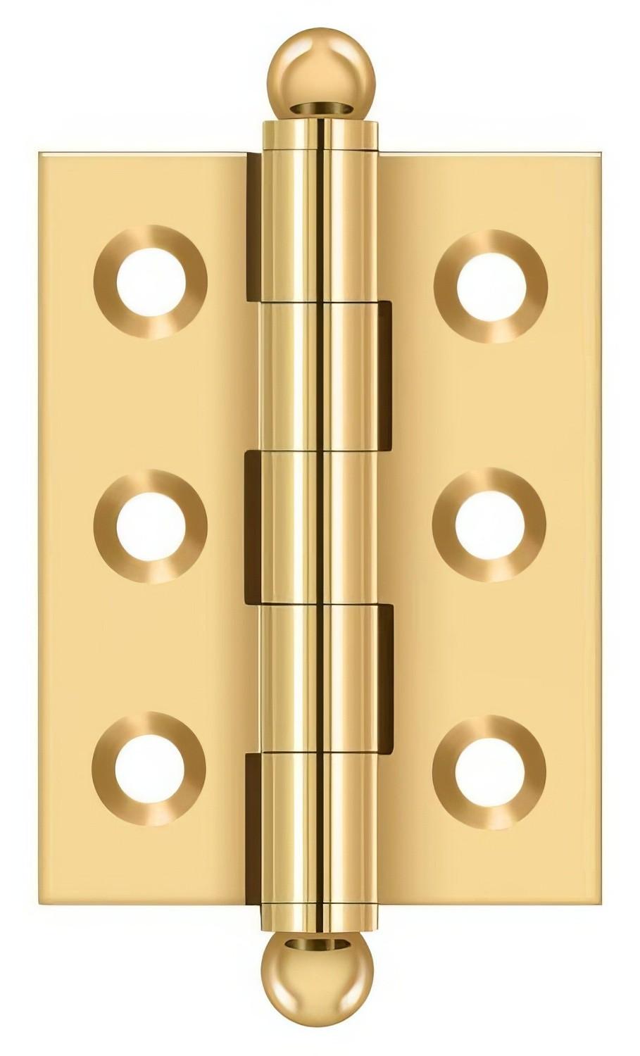 Deltana CH2015 2" x 1-1/2"Hinge with Ball Tip Finials