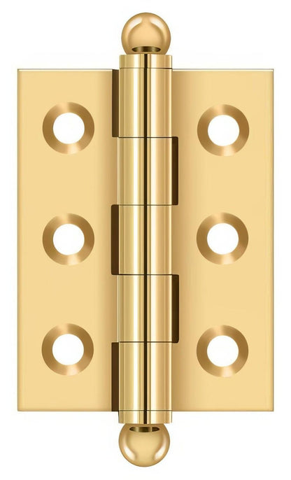 Deltana CH2015 2" x 1-1/2"Hinge with Ball Tip Finials