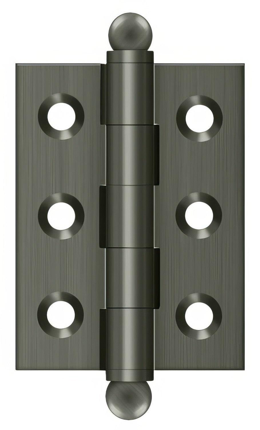 Deltana CH2015 2" x 1-1/2"Hinge with Ball Tip Finials
