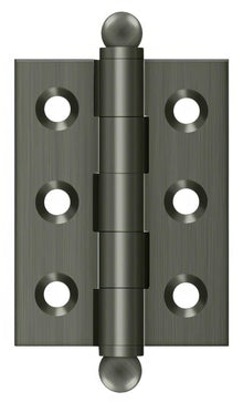Deltana CH2015 2" x 1-1/2"Hinge with Ball Tip Finials