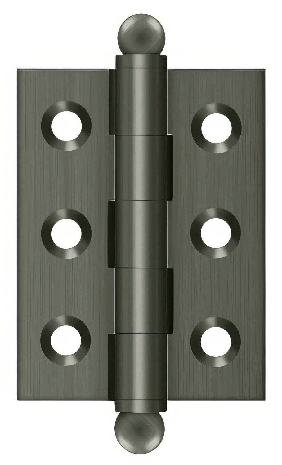 Deltana CH2015 2" x 1-1/2"Hinge with Ball Tip Finials