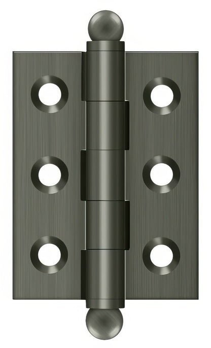 Deltana CH2015 2" x 1-1/2"Hinge with Ball Tip Finials