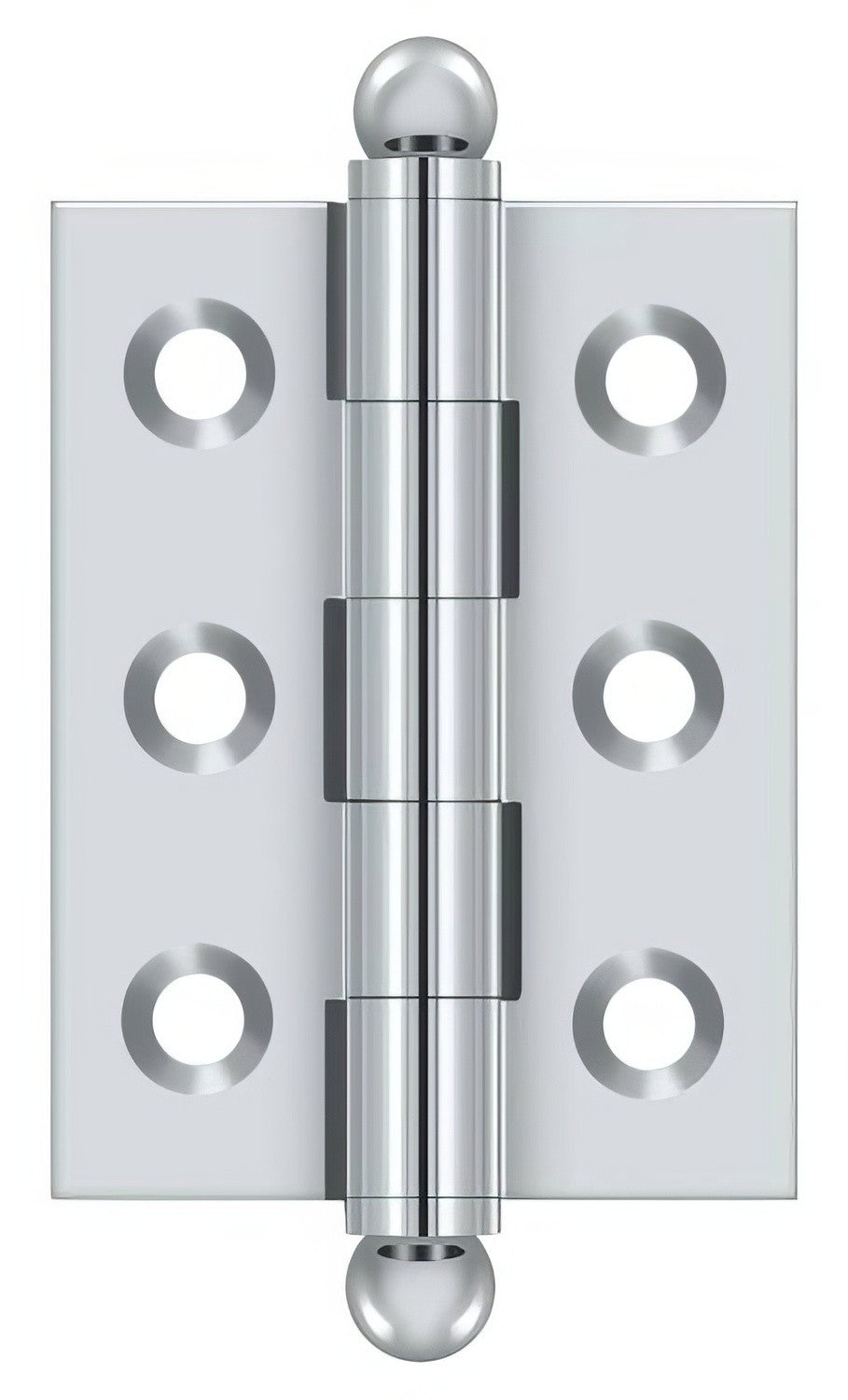 Deltana CH2015 2" x 1-1/2"Hinge with Ball Tip Finials