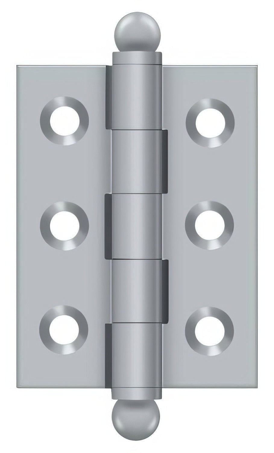 Deltana CH2015 2" x 1-1/2"Hinge with Ball Tip Finials