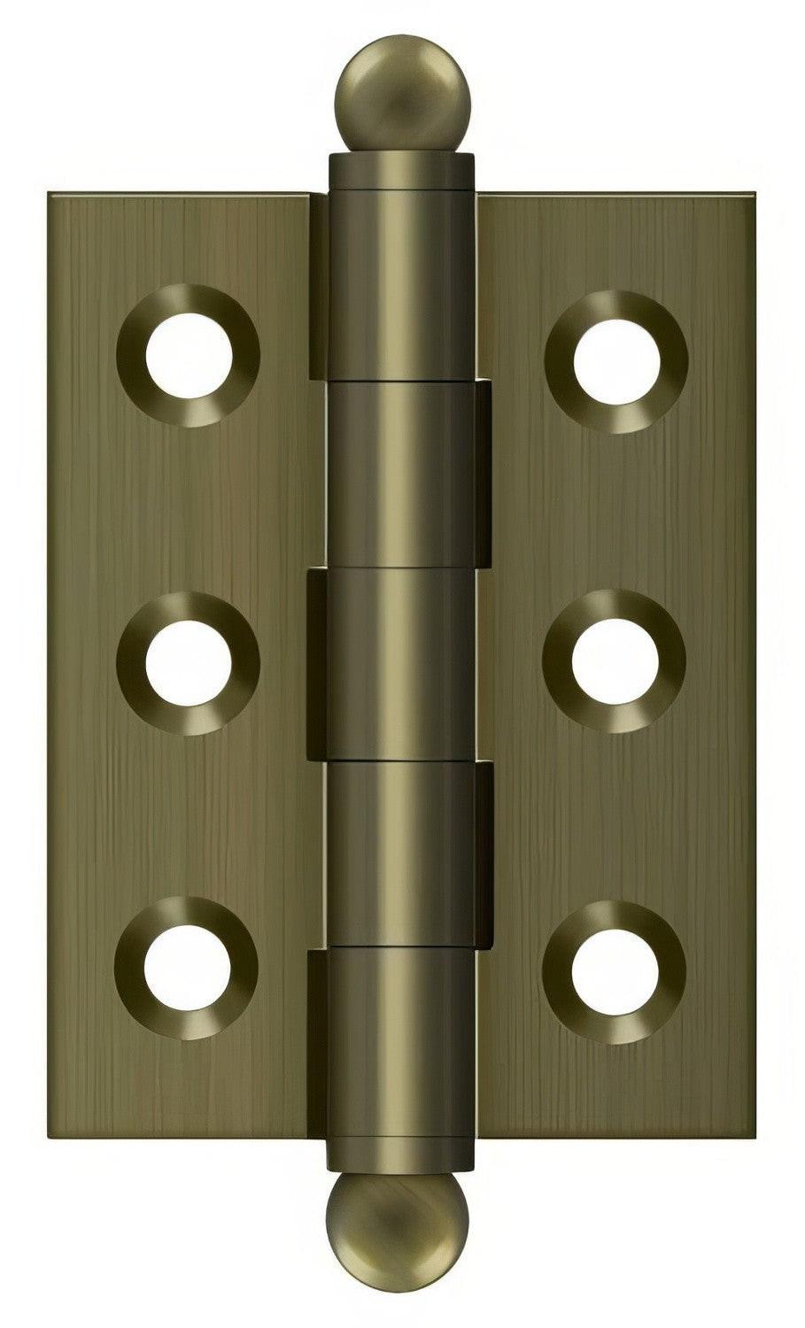 Deltana CH2015 2" x 1-1/2"Hinge with Ball Tip Finials