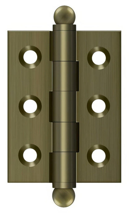 Deltana CH2015 2" x 1-1/2"Hinge with Ball Tip Finials