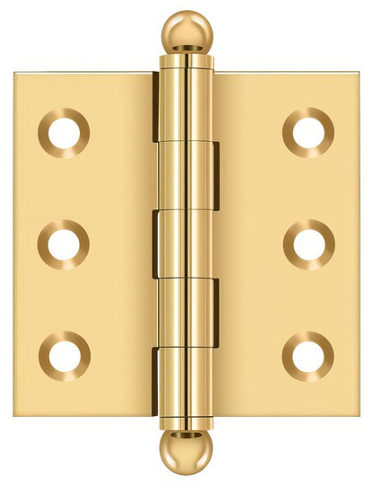 Deltana CH2020U 2" x 2" Hinge with Ball Tip Finials