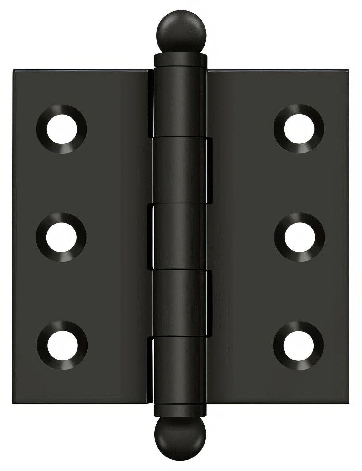 Deltana CH2020U 2" x 2" Hinge with Ball Tip Finials