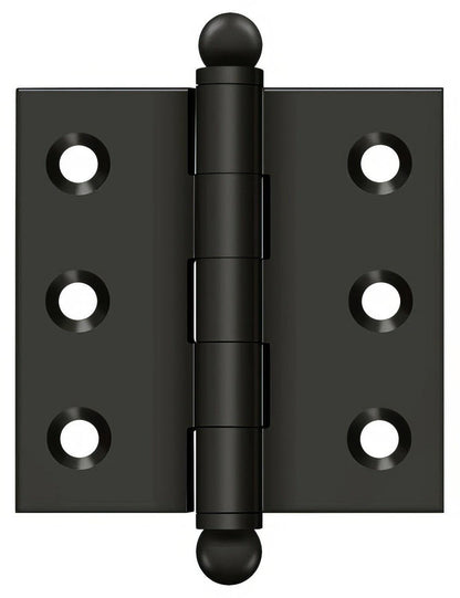 Deltana CH2020U 2" x 2" Hinge with Ball Tip Finials