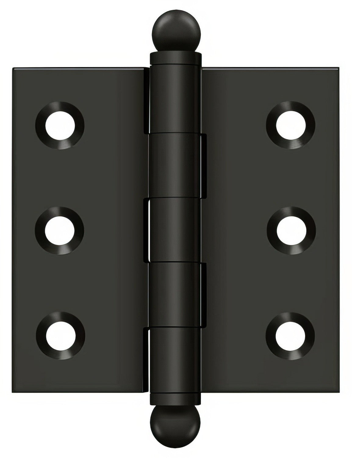 Deltana CH2020U 2" x 2" Hinge with Ball Tip Finials