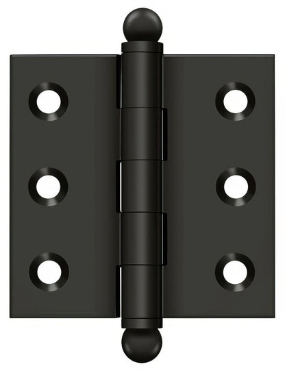 Deltana CH2020U 2" x 2" Hinge with Ball Tip Finials