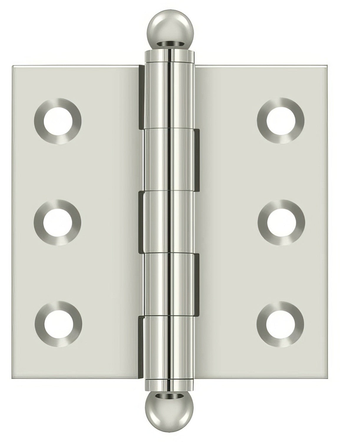 Deltana CH2020U 2" x 2" Hinge with Ball Tip Finials