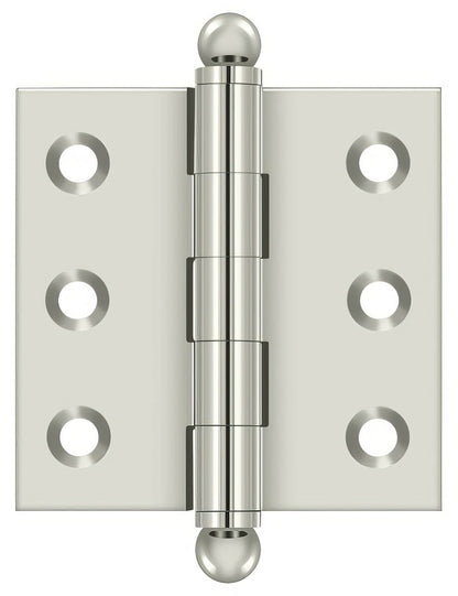 Deltana CH2020U 2" x 2" Hinge with Ball Tip Finials