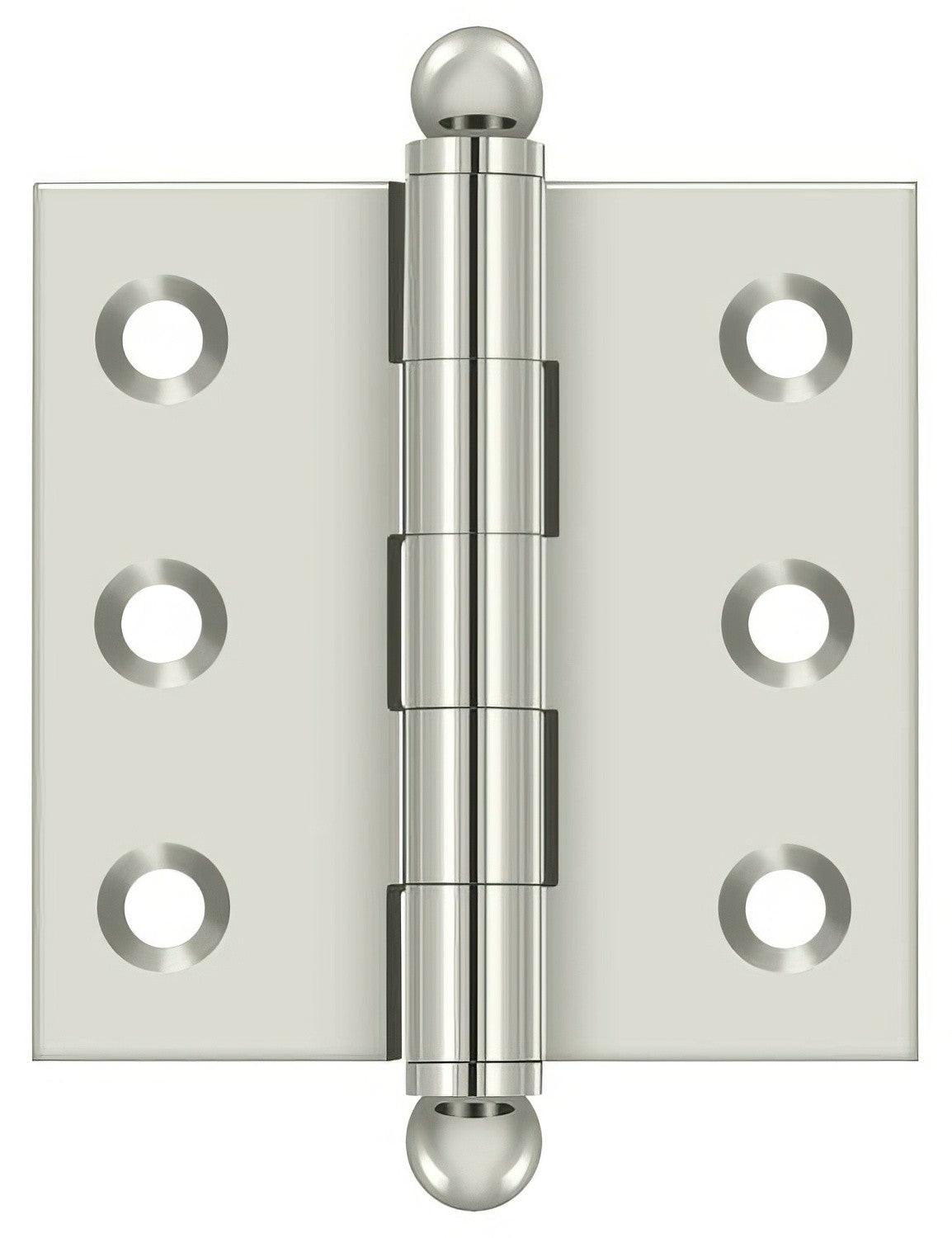 Deltana CH2020U 2" x 2" Hinge with Ball Tip Finials
