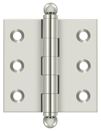 Deltana CH2020U 2" x 2" Hinge with Ball Tip Finials